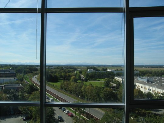 Blick aus dem Turm